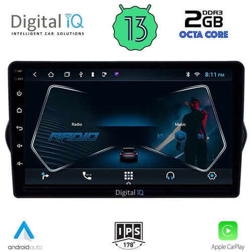 DIGITAL IQ RTC 5148_CPA MULTIMEDIA 9" for FIAT TYPO 2015-2018