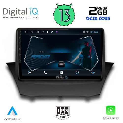 DIGITAL IQ RTC 5154_CPA MULTIMEDIA 9" for FORD FIESTA 2008-2018