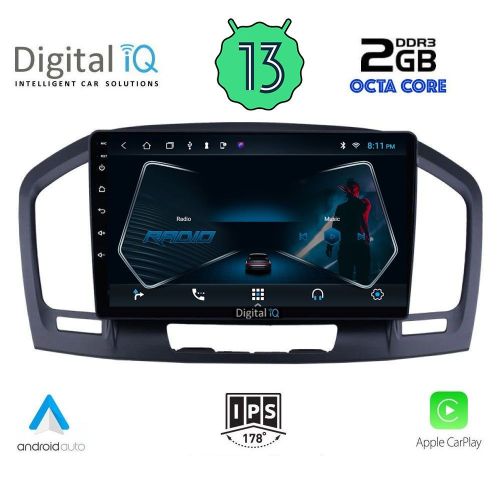 DIGITAL IQ RTC 5491_CPA MULTIMEDIA 9" OPEL INSIGNIA 2008-2013