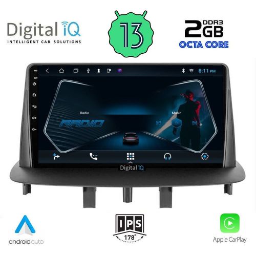 DIGITAL IQ RTC 5556_CPA MULTIMEDIA 9" RENAULT MEGANE 3 2009-2016