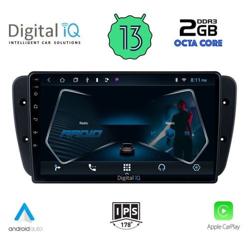 DIGITAL IQ RTC 5571_CPA MULTIMEDIA 9" SEAT IBIZA 2008-2015