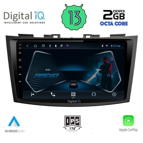 DIGITAL IQ RTC 5697_CPA MULTIMEDIA 9" SUZUKI SWIFT 2011-2016