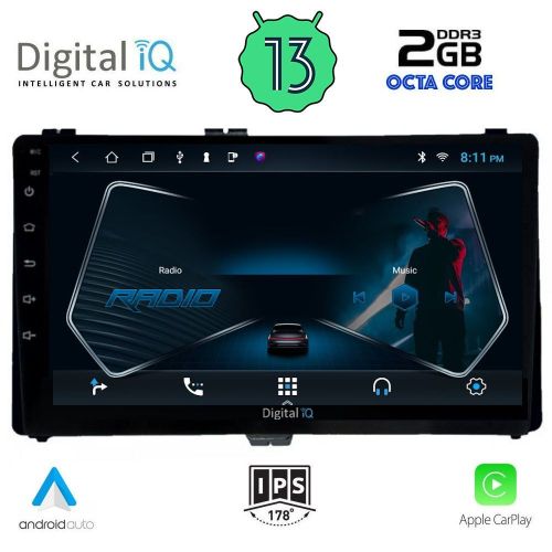 DIGITAL IQ RTC 5703_CPA MULTIMEDIA 9" TOYOTA AURIS 2015>- COROLLA 2017-2019