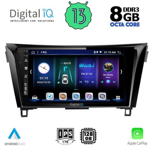 DIGITAL IQ BXD 8468_CPA MULTIMEDIA 10" for NISSAN QASHQAI 2014-2021