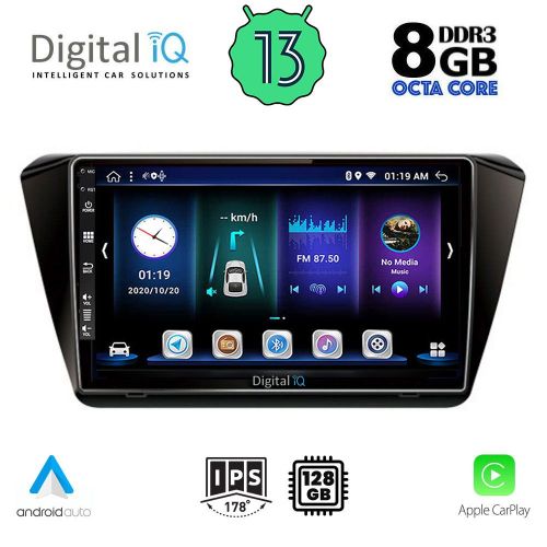 DIGITAL IQ BXD 8605_CPA MULTIMEDIA 10" for SKODA SUPERB 2015>
