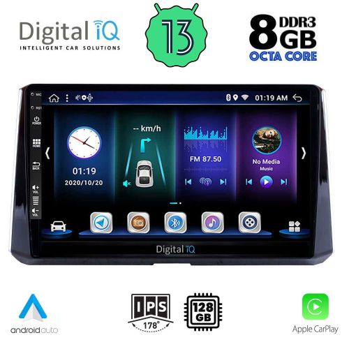 DIGITAL IQ BXD 8716_CPA MULTIMEDIA 10" for TOYOTA COROLLA 2019>