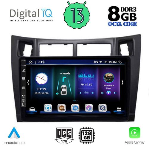 DIGITAL IQ BXD 8736_CPA MULTIMEDIA 9" for TOYOTA YARIS 2006-2011