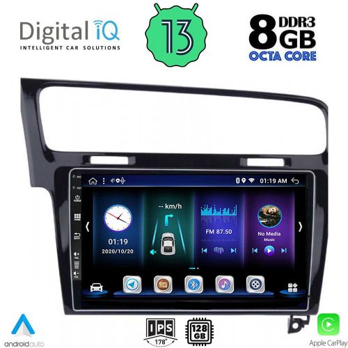 DIGITAL IQ BXD 8747_CPA MULTIMEDIA 10" for VW GOLF 7 2013-2020