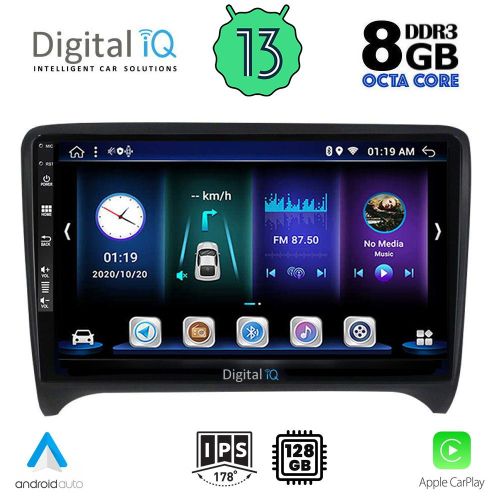 DIGITAL IQ BXD 8009_CPA MULTIMEDIA 9" for  AUDI TT 2007-2015