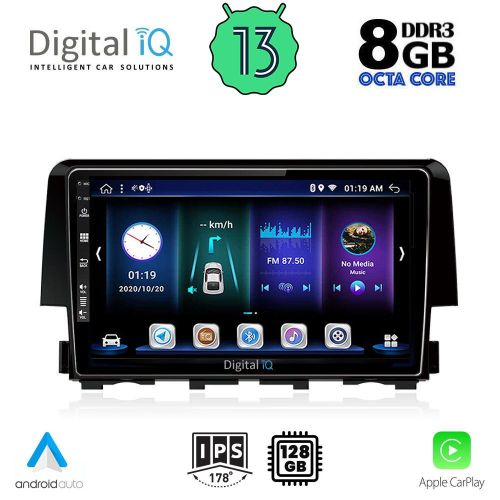 DIGITAL IQ BXD 8191_CPA MULTIMEDIA 9" for HONDA CIVIC 2016>