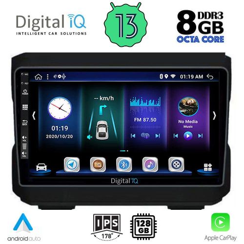 DIGITAL IQ BXD 8272_CPA MULTIMEDIA 10" for  JEEP CHEROKEE 2007-2014