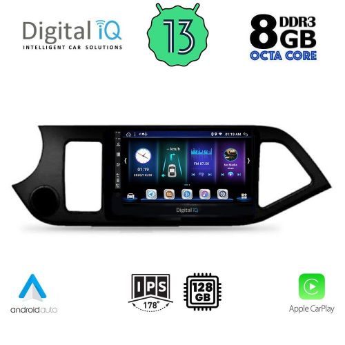 DIGITAL IQ BXD 8308_CPA MULTIMEDIA 9" for KIA PICANTO 2011-2017