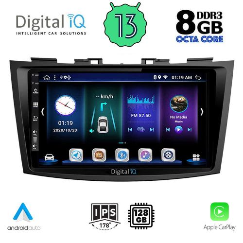 DIGITAL IQ BXD 8685_CPA MULTIMEDIA 9" for SUZUKI SWIFT 2011-2016