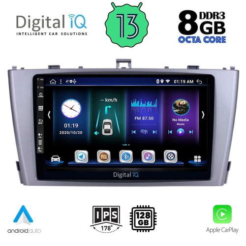 DIGITAL IQ BXD 8705_CPA Мултимедия за кола 9 инча за TOYOTA AVENSIS 2009-2015