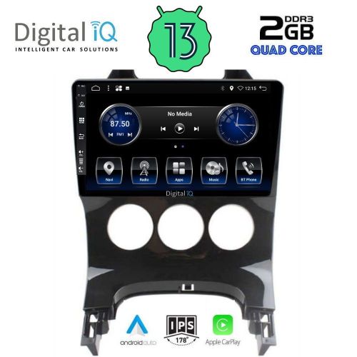 DIGITAL IQ BXH 3515_CPA MULTIMEDIA 9" PEUGEOT 3008 2008-2016 /A/C/