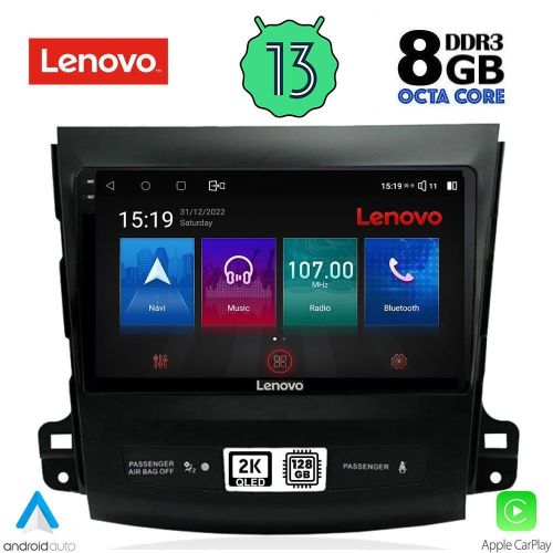LENOVO SSW 10442_CPA MULTIMEDIA 9" for CITROEN C-CROSSER - MITSUBISHI OUTLANDER- PEUGEOT 4007 2006-2012
