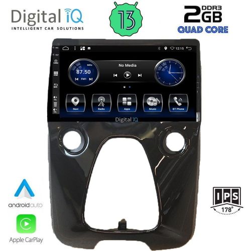 DIGITAL IQ BXH 3708_CPA Мултимедия за кола 10 инча за CITROEN C1-PEUGEOT 108-TOYOTA AYGO 2014>
