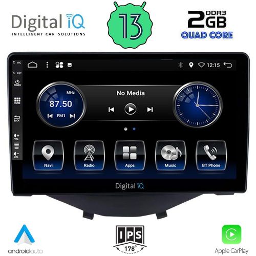 DIGITAL IQ BXH 3715_CPA MULTIMEDIA 9" CITROEN C1-PEUGEOT 108-TOYOTA AYGO 2014> CLIMA