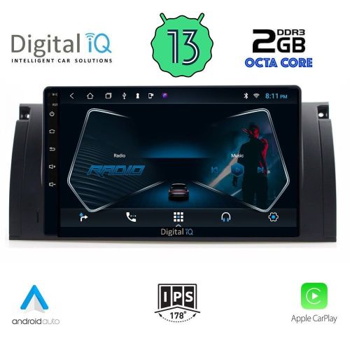 DIGITAL IQ RTC 5045_CPA MULTIMEDIA 9" BMW 5 /E39/ 1997-2005-X5 /E53/ 1999-2006