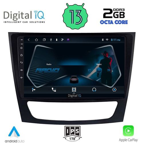 DIGITAL IQ RTC 5408_CPA MULTIMEDIA 9" MERCEDES E /W211/ - CLS /W219/ 2003-2009