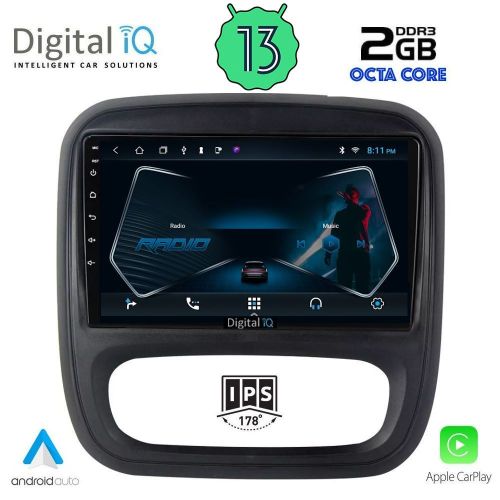 DIGITAL IQ RTC 5499_CPA Мултимедия за кола 9 инча за OPEL VIVARO-RENAULT TRAFFIC-FIAT TALENDO-NISSAN NV300 2014>
