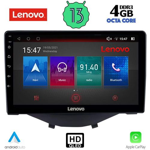 LENOVO SSX 9715_CPA MULTIMEDIA 9" for CITROEN C1-PEUGEOT 108-TOYOTA AYGO 2014> /CLIMA/
