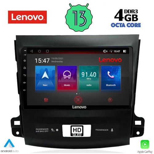 LENOVO SSX 9442_CPA MULTIMEDIA 9" for CITROEN C-CROSSER-MITSUBISHI OUTLANDER-PEUGEOT 4007 2006-2012