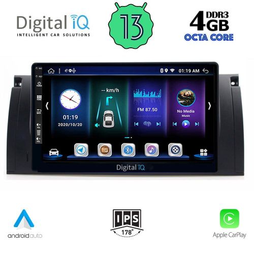 DIGITAL IQ BXD 6045_CPA MULTIMEDIA 9" for BMW 5 /E39/ 1997-2005 - X5 /E53/ 1999-2006