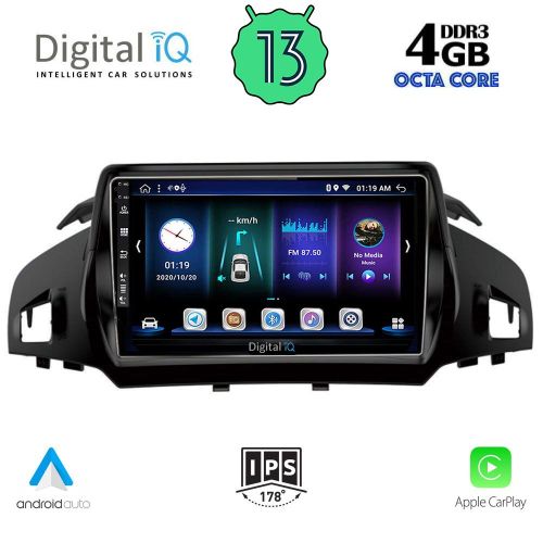 DIGITAL IQ BXD 6160_CPA MULTIMEDIA 9" for FORD KUGA 2013> - CMAX 2011>