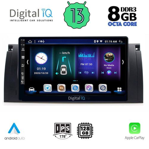 DIGITAL IQ BXD 8045_CPA MULTIMEDIA 9" for BMW 5 /E39/ 1997-2005 - X5 /E53/ 1999-2006