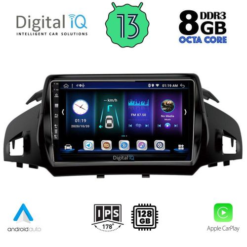 DIGITAL IQ BXD 8160_CPA MULTIMEDIA 9" for FORD KUGA 2013> - FORD C-MAX 2011>