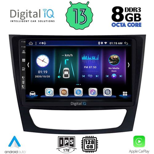 DIGITAL IQ BXD 8408_CPA MULTIMEDIA 9" for MERCEDES E /W211/-CLS /W219/ 2003-2009