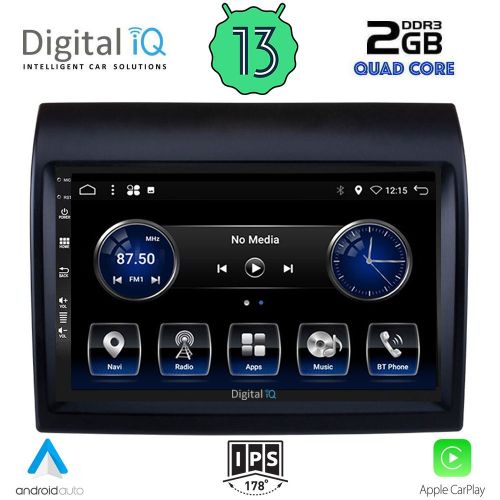 DIGITAL IQ BXH 3141_CPA Мултимедия за кола 9 инча за FIAT DUCATO-CITROEN JUMPER-PEUGEOT BOXER 2006-2021