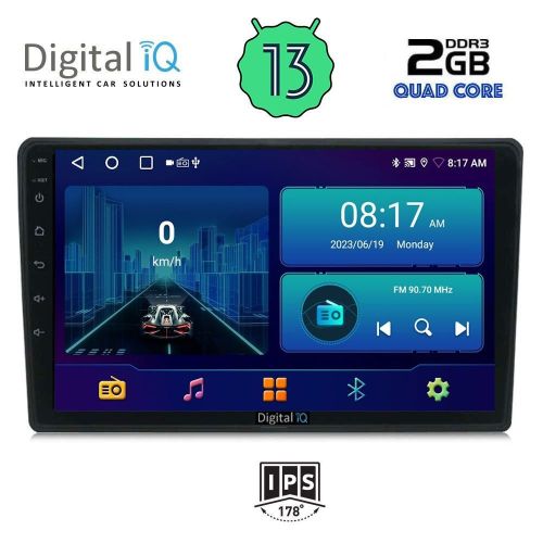 DIGITAL IQ BXB 1004_GPS MULTIMEDIA 9" for AUDI A4 2002-2008