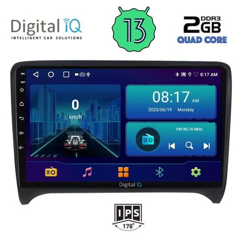 DIGITAL IQ BXB 1009_GPS MULTIMEDIA 9" for AUDI TT 2007-2015