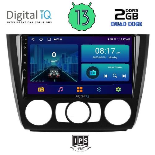 DIGITAL IQ BXB 1040_GPS MULTIMEDIA 9" for BMW S.1 E81-82-87-88 2004-2013 /AC/