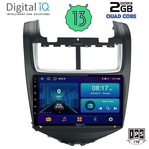DIGITAL IQ BXB 1075_GPS MULTIMEDIA 9" for CHEVROLET AVEO 2014-2017
