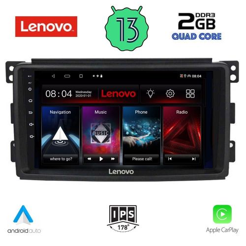 LENOVO LVD 4621_CPA MULTIMEDIA 9" for  SMART 2007-2010 