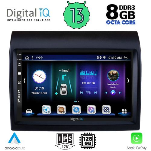 DIGITAL IQ BXD 8141_CPA Мултимедия за кола 9 инча за FIAT DUCATO-CITROEN JUMPER-PEUGEOT BOXER 2006-2021