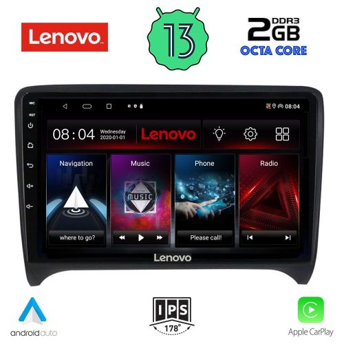 LENOVO LVF 7009_CPA MULTIMEDIA 9" for AUDI TT 2007-2015
