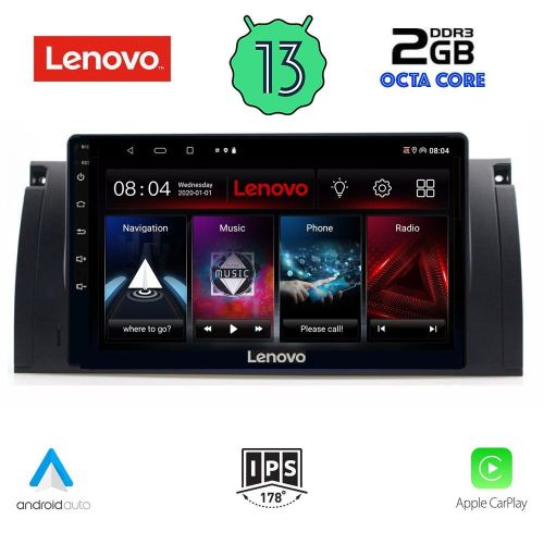 LENOVO LVF 7045_CPA MULTIMEDIA 9" for BMW S.5 /E39/ 1997-2005 - X5 /E53/ 1999-2006