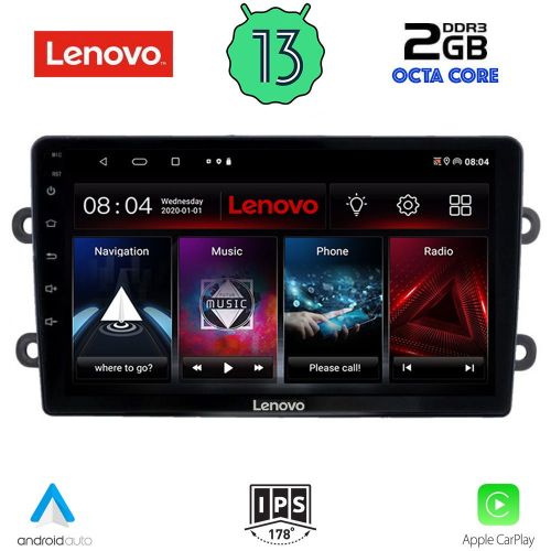 LENOVO LVF 7102_CPA MULTIMEDIA 9" for DACIA DUSTER 2012-2019