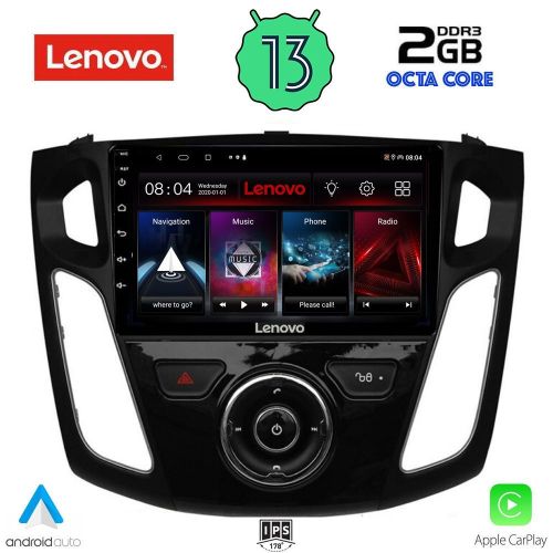LENOVO LVF 7157_CPA Мултимедия за кола 9 инча за FORD FOCUS 2011-2018