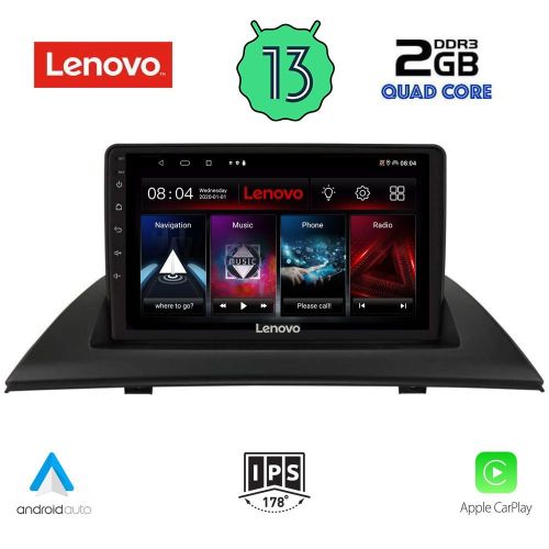 LENOVO LVD 4058_CPA MULTIMEDIA 9" for BMW X3 /E83/ 2003-2010