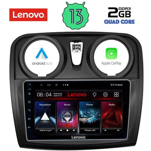 LENOVO LVD 4108_CPA MULTIMEDIA 9" for DACIA LOGAN-SANDERO 2012-2019