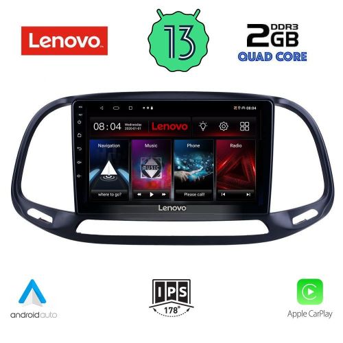 LENOVO LVD 4138_CPA Мултимедия за кола 9 инча за FIAT DOBLO-OPEL COMBO 2015-2018