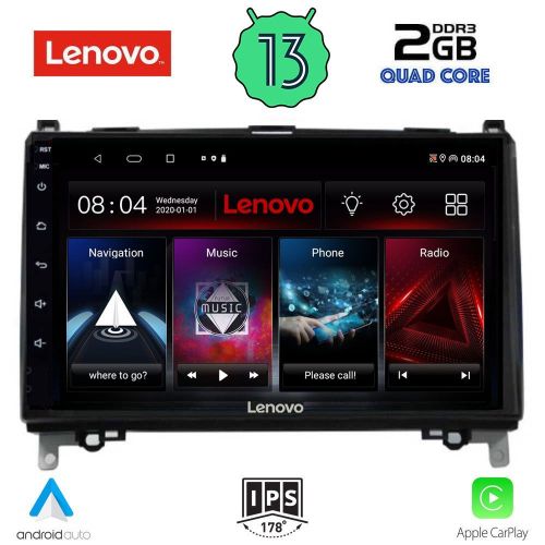 LENOVO LVD 4400_CPA MULTIMEDIA 9" for MERCEDES A-B-SPRINTER-VITO 2004>