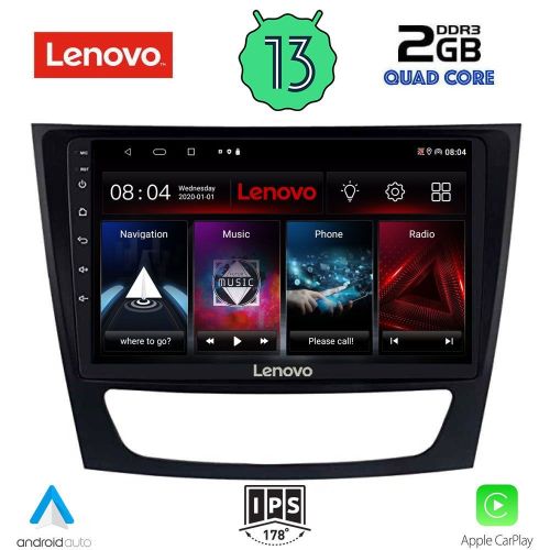 LENOVO LVD 4408_CPA Мултимедия за кола 9 инча за MERCEDES Е /W211/ - CLS /W219/ 2003-2009