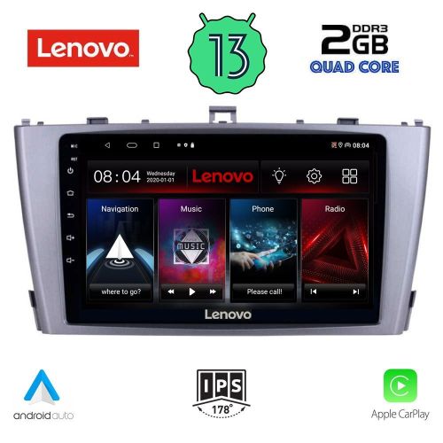 LENOVO LVD 4705_CPA MULTIMEDIA 9" for TOYOTA AVENSIS /T27/ 2009-2015