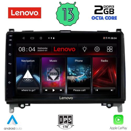 LENOVO LVF 7400_CPA MULTIMEDIA 9" for MERCEDES A-B-SPRINTER-VITO 2004>
